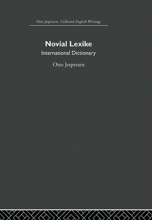 Novial Lexike de Otto Jespersen