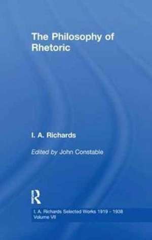 The Philosophy of Rhetoric V7 de Ia Richards