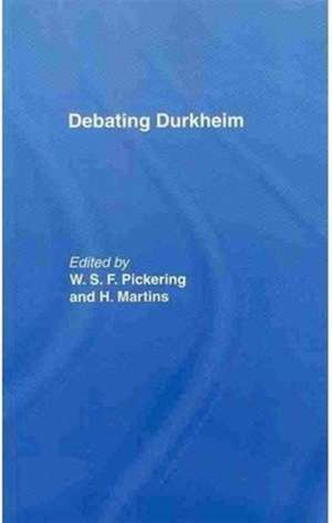 Debating Durkheim de Herminio Martins