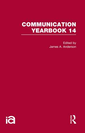 Communication Yearbook 14 de James A. Anderson