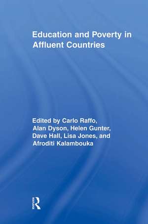 Education and Poverty in Affluent Countries de Carlo Raffo