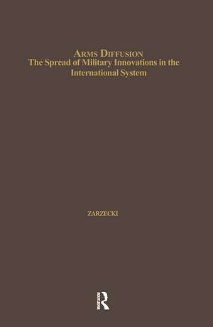 Arms Diffusion: The Spread of Military Innovations in the International System de THomas W. Zarzecki