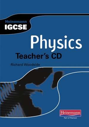 Heinemann IGCSE Physics Teacher's CD de Richard Woodside