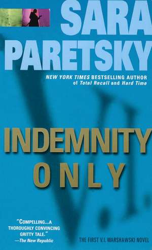 Indemnity Only de Sara Paretsky