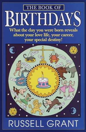 The Book of Birthdays de Russell Grant