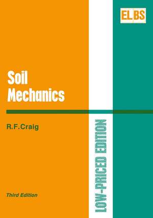 Soil Mechanics de R. F. Craig