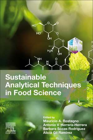 Sustainable Analytical Techniques in Food Science de Bárbara Socas Rodríguez