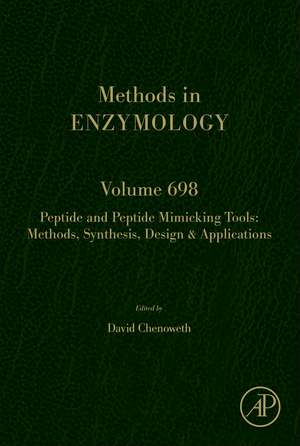 Peptide and Peptide Mimicking Tools: Methods, Synthesis, Design & Applications de David M. Chenoweth