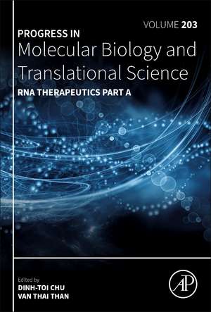 RNA Therapeutics Part A de Dinh-Toi Chu