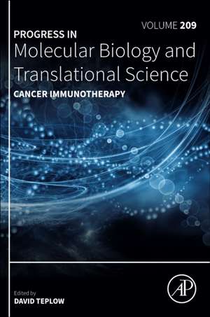 Cancer Immunotherapy de David B. Teplow