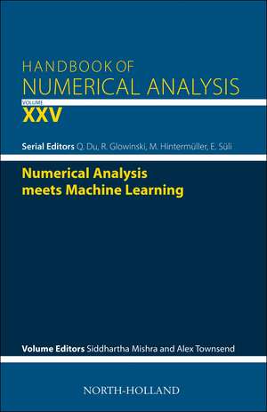 Numerical Analysis meets Machine Learning de Siddhartha Mishra