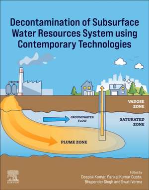 Decontamination of Subsurface Water Resources System using Contemporary Technologies de Deepak Kumar