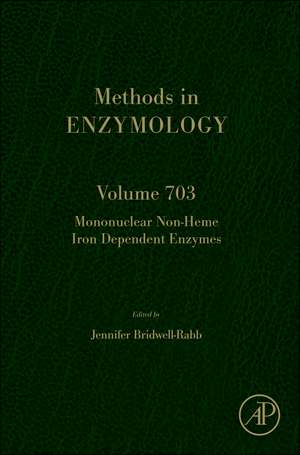 Mononuclear Non-heme Iron Dependent Enzymes de Anna Maria Pyle