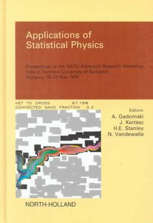 Applications of Statistical Physics de A. Gadomski