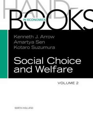 Handbook of Social Choice and Welfare de Kenneth J. Arrow