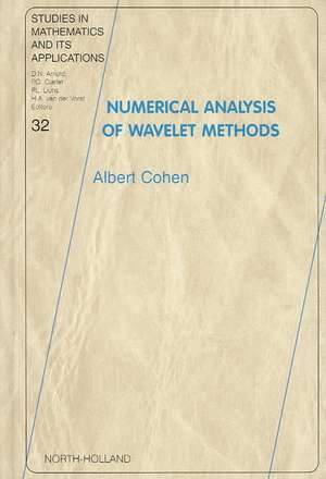 Numerical Analysis of Wavelet Methods de A. Cohen