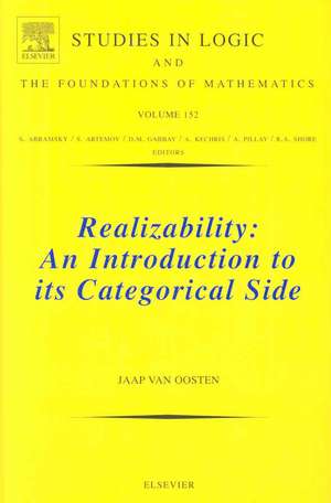 Realizability: An Introduction to its Categorical Side de Jaap van Oosten