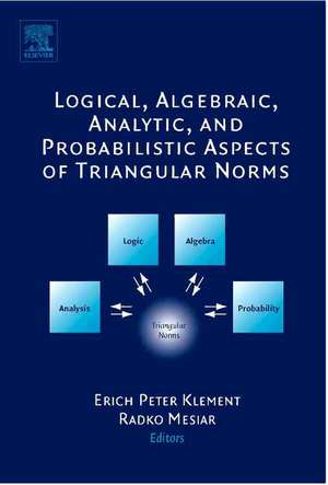 Logical, Algebraic, Analytic and Probabilistic Aspects of Triangular Norms de Erich Peter Klement