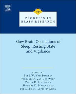 Slow Brain Oscillations of Sleep, Resting State and Vigilance de E J Van Someren