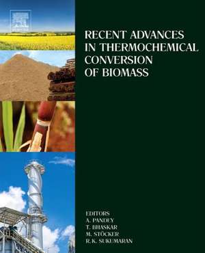 Recent Advances in Thermochemical Conversion of Biomass de Ashok Pandey