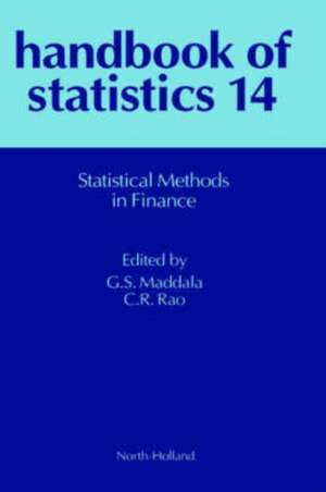 Statistical Methods in Finance de Maddala