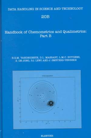 Handbook of Chemometrics and Qualimetrics de DESIRE L. MASSART