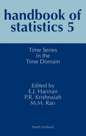 Time Series in the Time Domain de P. R. Krishnaiah