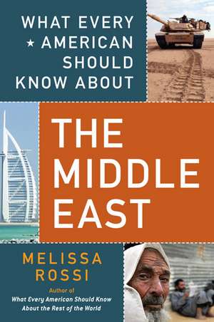 What Every American Should Know about the Middle East de Melissa Rossi