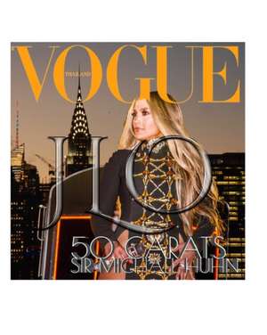 jlo vogue journal de Michael Huhn