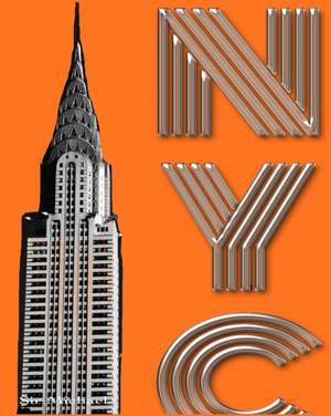 New York City Chrysler Building $ir Michael designer creative drawing journal de Michael Huhn