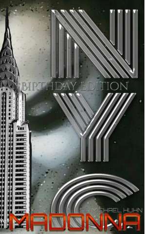 Madonna NYC Birthday Edition Writing Drawing Journal de Michael Huhn