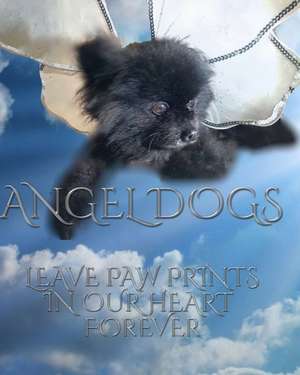 Angel dog in heaven drawing writing Journal de Michael Huhn