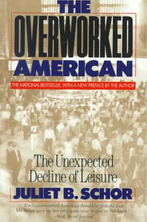 The Overworked American: The Unexpected Decline Of Leisure de Juliet Schor