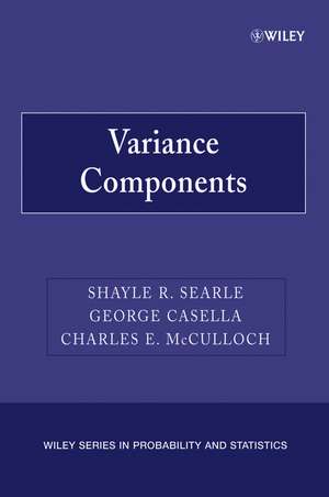 Variance Components de SR Searle