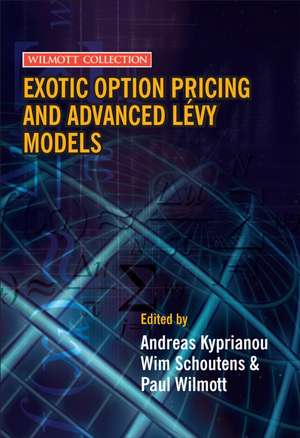 Exotic Option Pricing and Advanced Lévy Models de W Schoutens