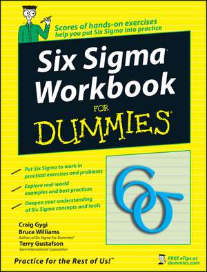 Six Sigma Workbook For Dummies de C Gygi