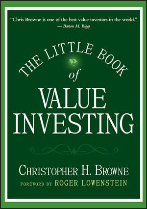 The Little Book of Value Investing de CH Browne