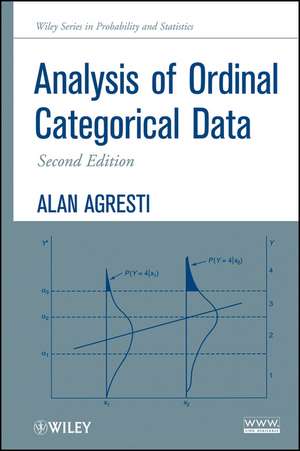 Analysis of Ordinal Categorical Data 2e de A Agresti