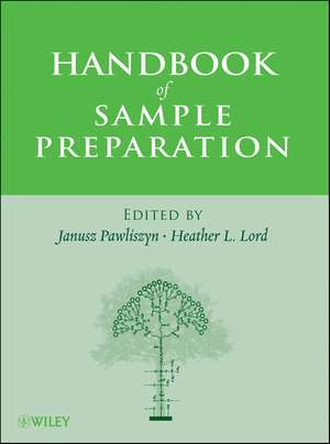 Sample Preparation Handbook de Janusz Pawliszyn