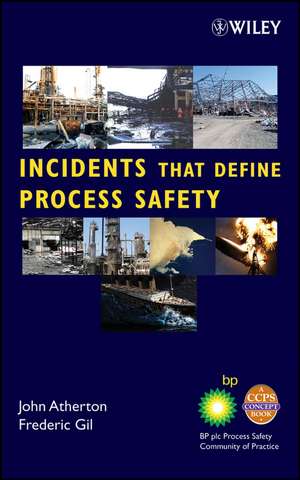 Incidents That Define Process Safety de CCPS