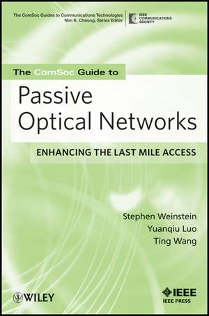 Passive Optical Networks de Weinstein