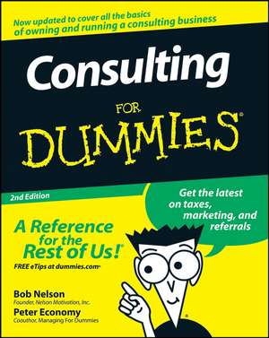 Consulting For Dummies 2e de B. Nelson