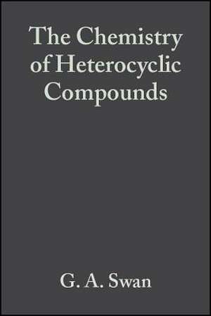 Heterocyclic Compounds Vol 11 de Nick Swan