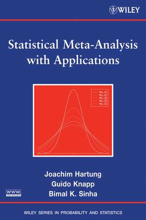 Statistical Meta–Analysis with Applications de J Hartung