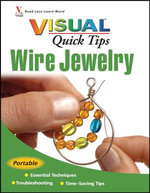 Wire Jewelry VISUAL Quick Tips de Chris Franchetti Michaels