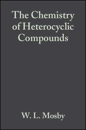 Chemistry of Heterocyclic Compounds V15 Part 1 – Bridgehead Nitrogen Atoms de Mosby