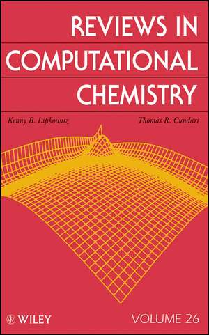 Reviews in Computational Chemistry V26 de K Lipkowitz