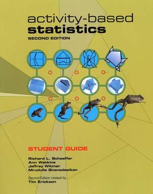 Activity–Based Statistics Student Guide 2e de RL Scheaffer