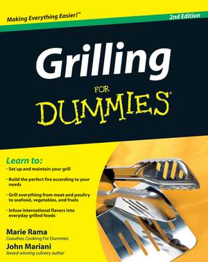 Grilling For Dummies de John Mariani