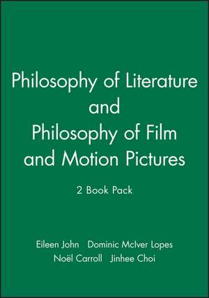 Philosophy of Motion Pictures and Literature de Carroll